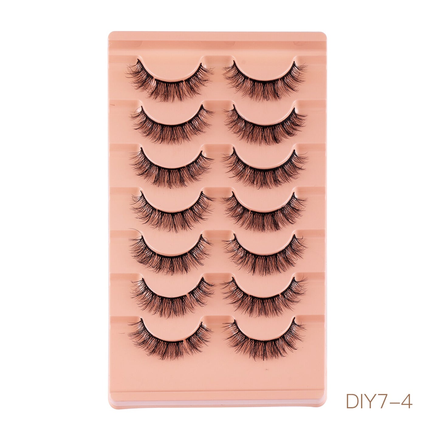 D Curl Lash Clusters Fluffy False Eyelashes 13mm 22mm Wispy Volume Individual Lashes Extensions Natural Fake Eyelashes Clusters