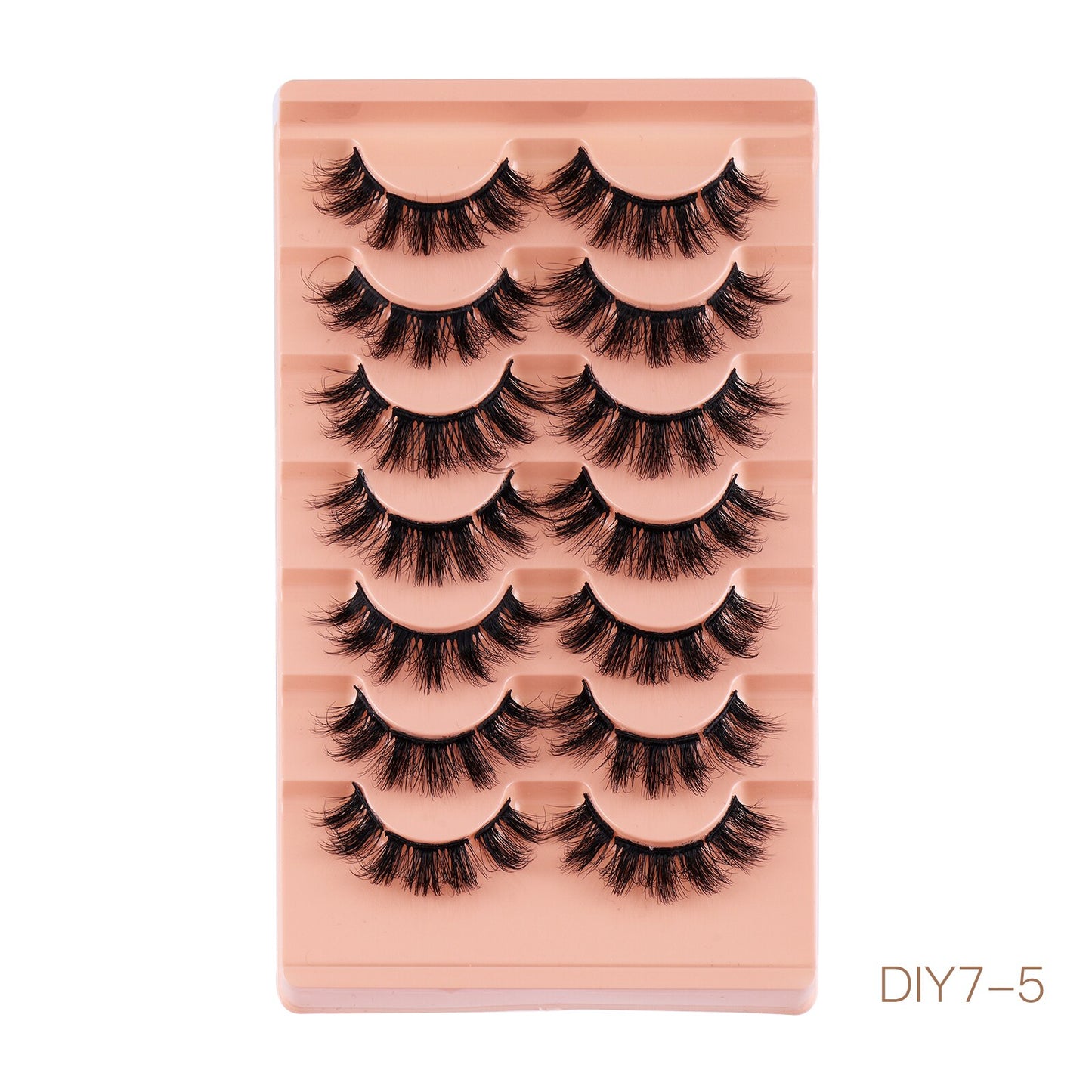 D Curl Lash Clusters Fluffy False Eyelashes 13mm 22mm Wispy Volume Individual Lashes Extensions Natural Fake Eyelashes Clusters