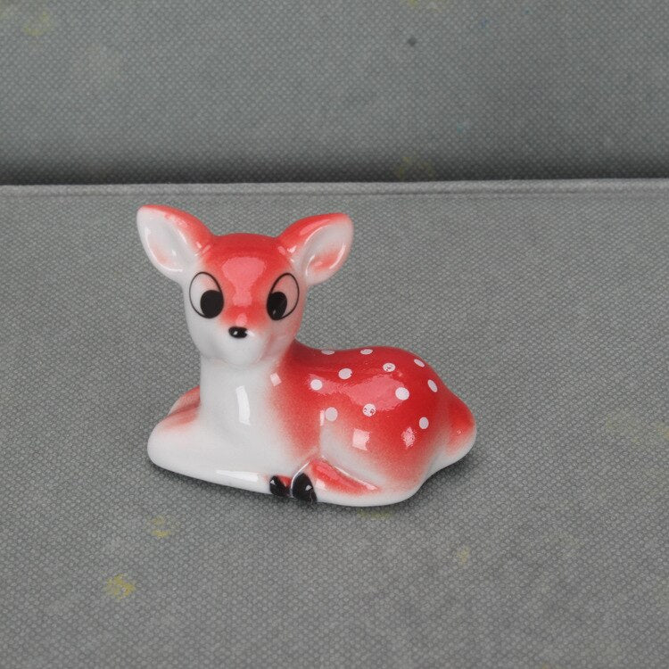 Japanese Style Underglaze Ceramic animals Chopstick Holder Tableware Restaurant Simple Oval Spoon Bracket Utensil For Kitchen
