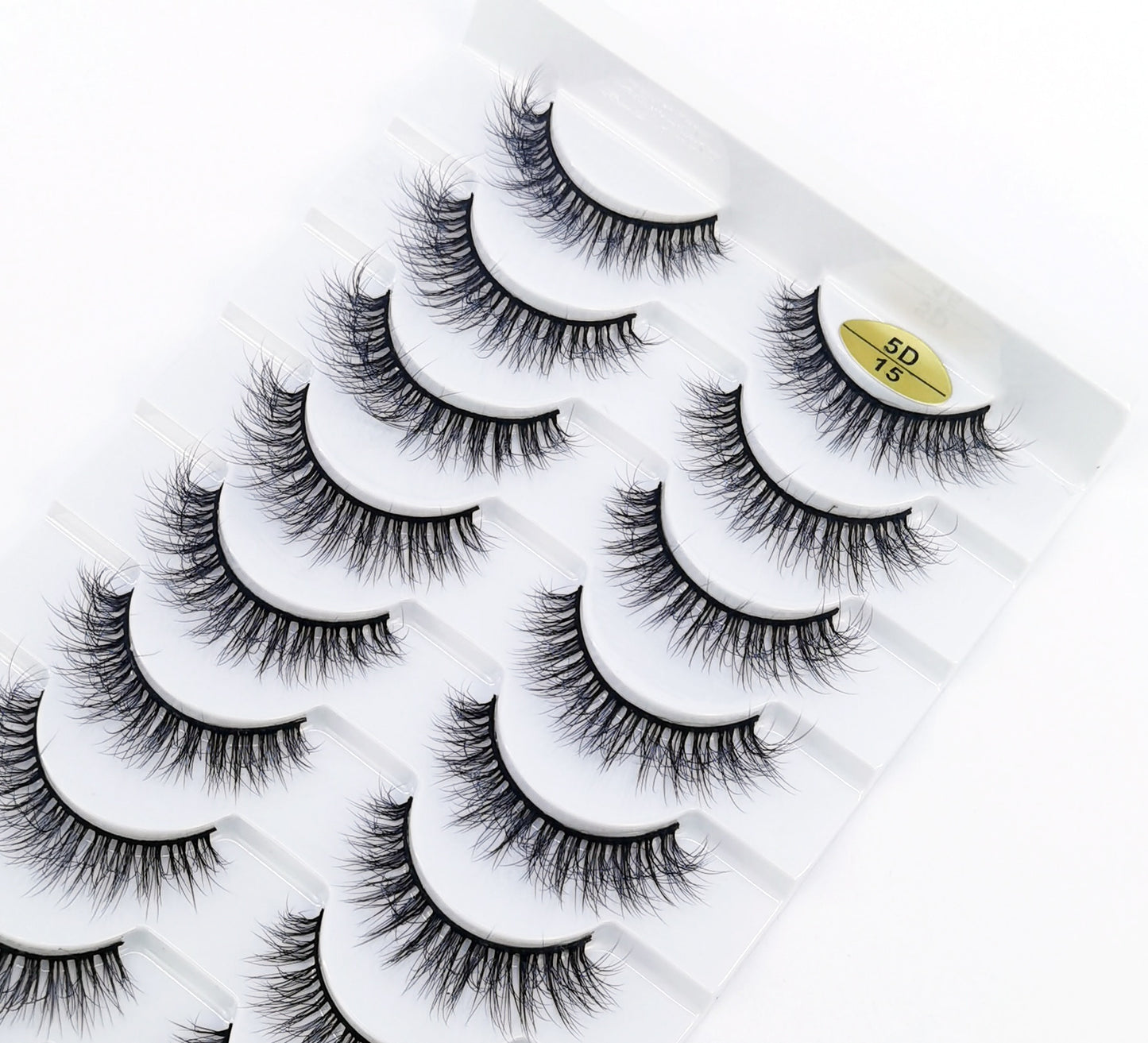 10 Pairs 3D Mink False Eyelashes Natural/Thick Eye Lashes  Fluffy Russian eyelahses Reusable