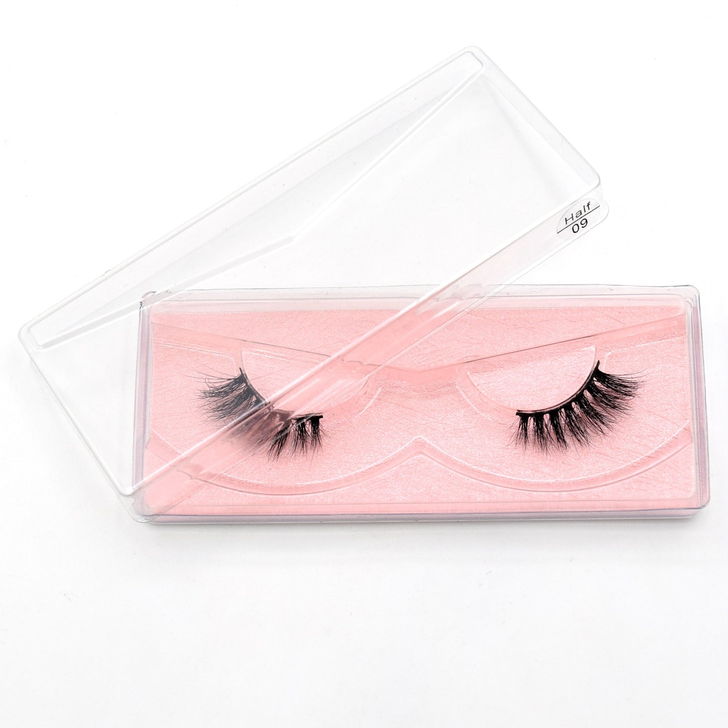 Half Lashes 3D False Eyelash Half Mink Eyelash Messy Cross Short Natural Fake Eyelashes Winged Lashes