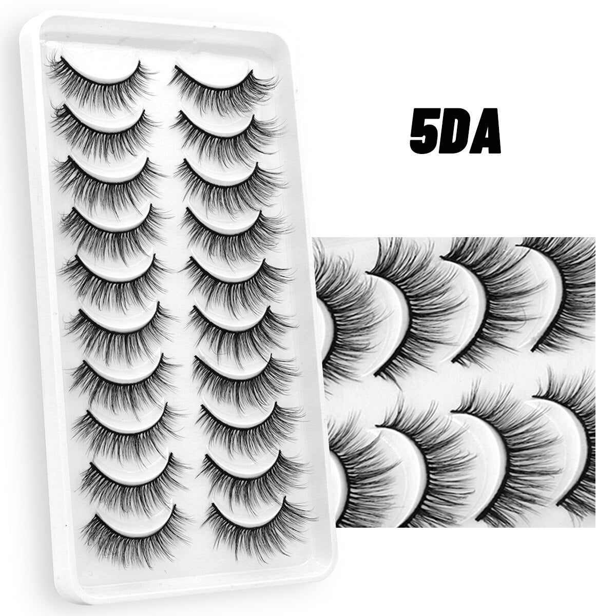 5/10Paris 3D Natural Eyelash mink lashes fake eyelashes Eyelash extension lashes