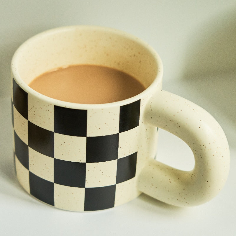 Korean Style Ceramic Mug Coffee Cups Home Office Tea Cup Coffee Cups Korean Mug Nordic Home drinkware Japan Mug