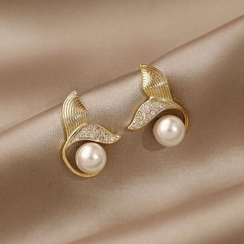Cute Gold Color Butterfly Earring Jewelry