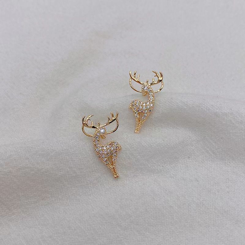 Cute Gold Color Butterfly Earring Jewelry
