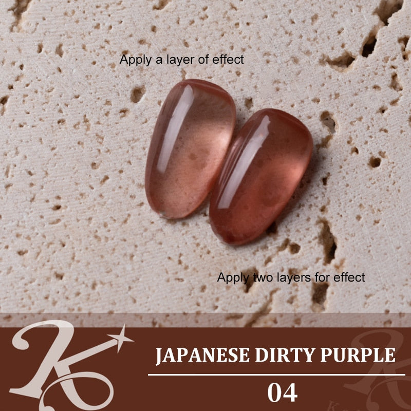 Jelly nude gel Nail Polish Pudding Translucent  Nude Gel Nail Polish UV Gel Semi Permanent Varnish 15ML Large Capacity Gel