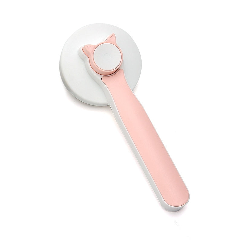 Self Cleaning Slicker Brush for Dog and Cat Removes Undercoat Tangled Hair Massages Particle Pet Comb