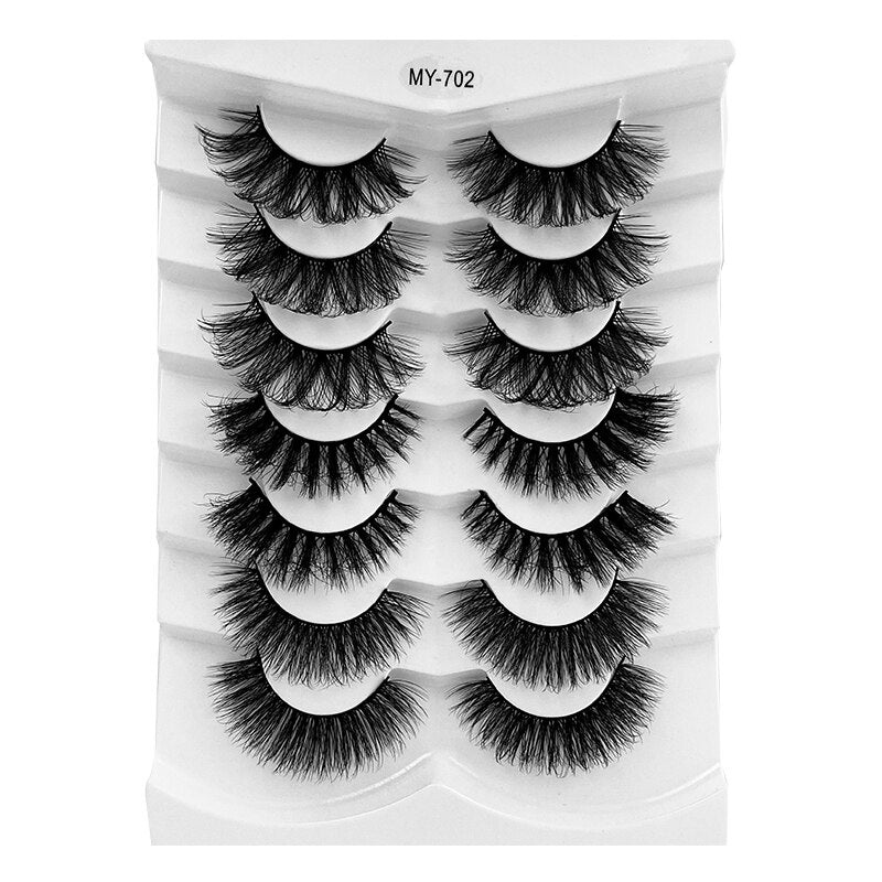 D Curl Lash Clusters Fluffy False Eyelashes 13mm 22mm Wispy Volume Individual Lashes Extensions Natural Fake Eyelashes Clusters