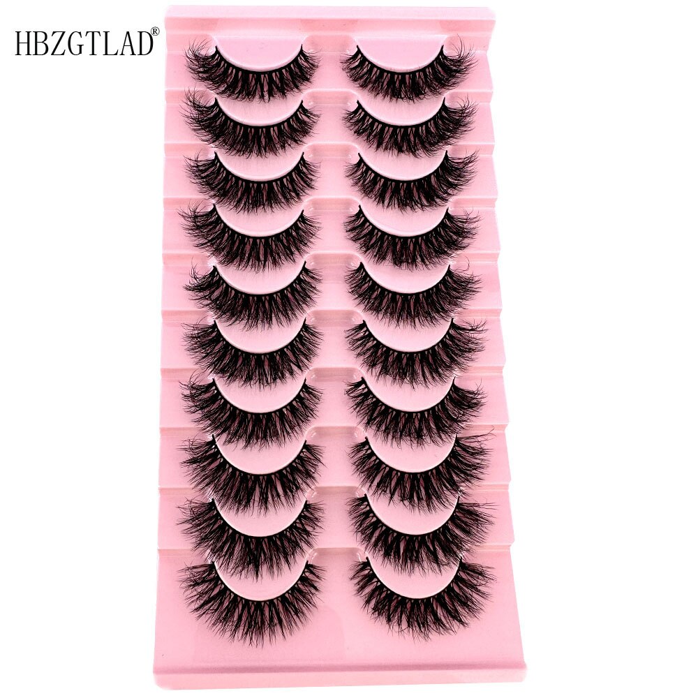 500Pairs 3D Faux Mink Lashes Natural long Mink False Eyelashes Fake Eyelash Mink Lashes Extension Cils