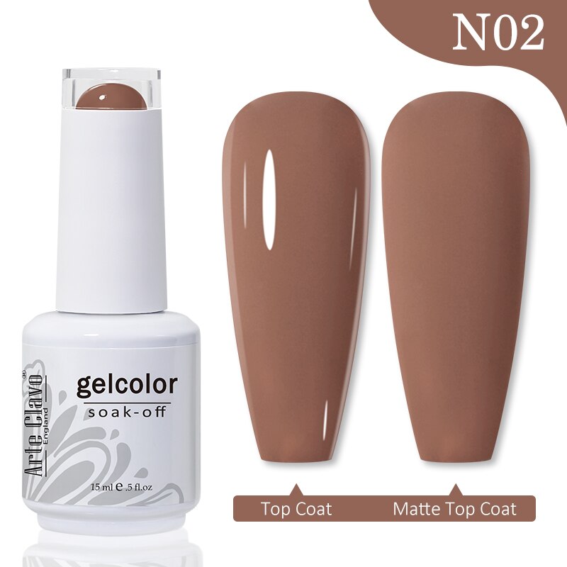 Gel Nail Polish 15ml Nude Pink Soak Off LED UV Lacquer Varnish Semi Permanent Top Base Coat Nail Art Gellak Manicure