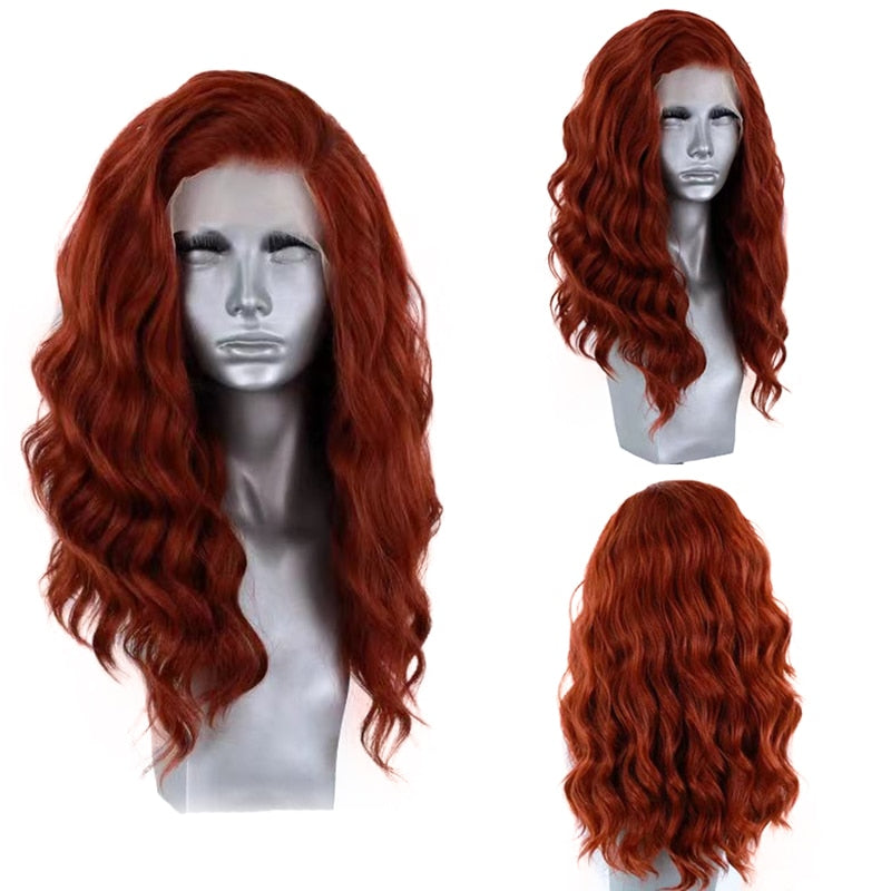 Synthetic Lace Front Wigs Short Bob Wig for Women Silver Brown Pink Blue Color Cosplay Short Wig