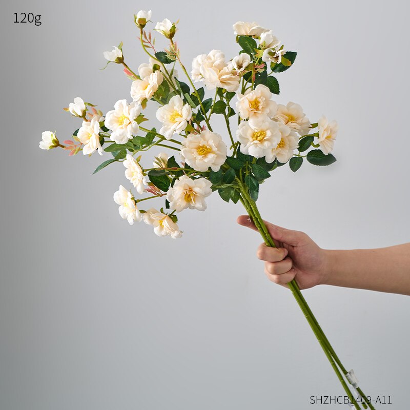 artificial flowers home decoration accessories rose flower wedding flowers home decor craft flower bouquet flowers decor