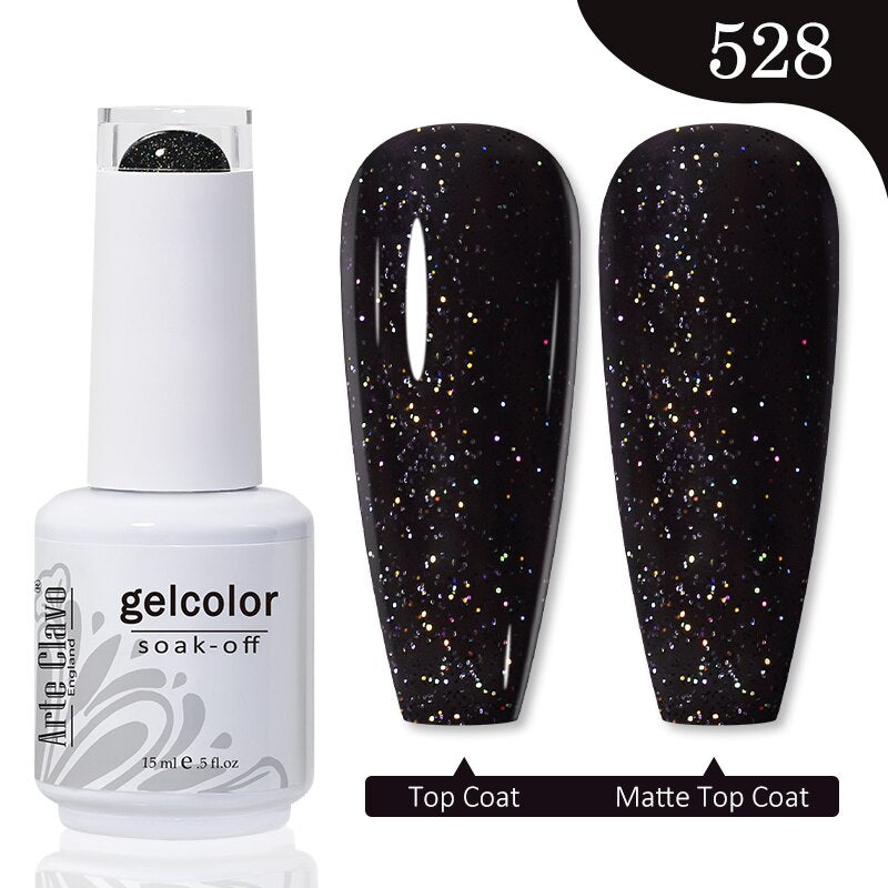 Gel Nail Polish 15ml Nude Pink Soak Off LED UV Lacquer Varnish Semi Permanent Top Base Coat Nail Art Gellak Manicure