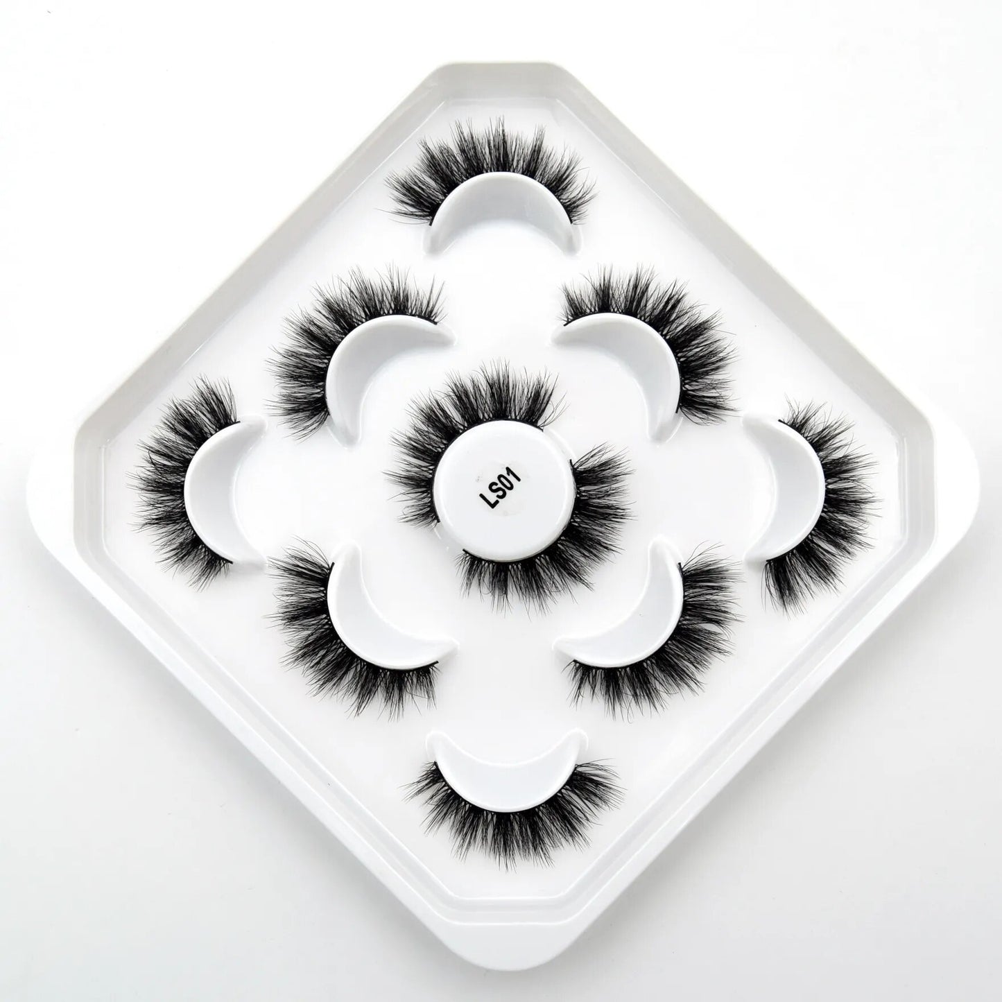 3/10 Pair Eyelashes 3D Faux Mink Lashes Wispy Natural Long False Eyelashes Wholesale Mink Lashes Reusable LasheS