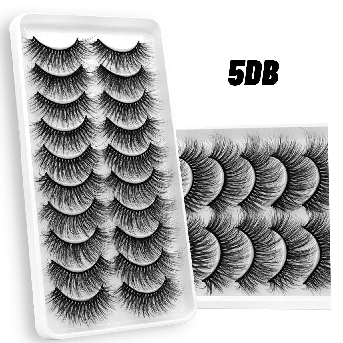 5/10Paris 3D Natural Eyelash mink lashes fake eyelashes Eyelash extension lashes