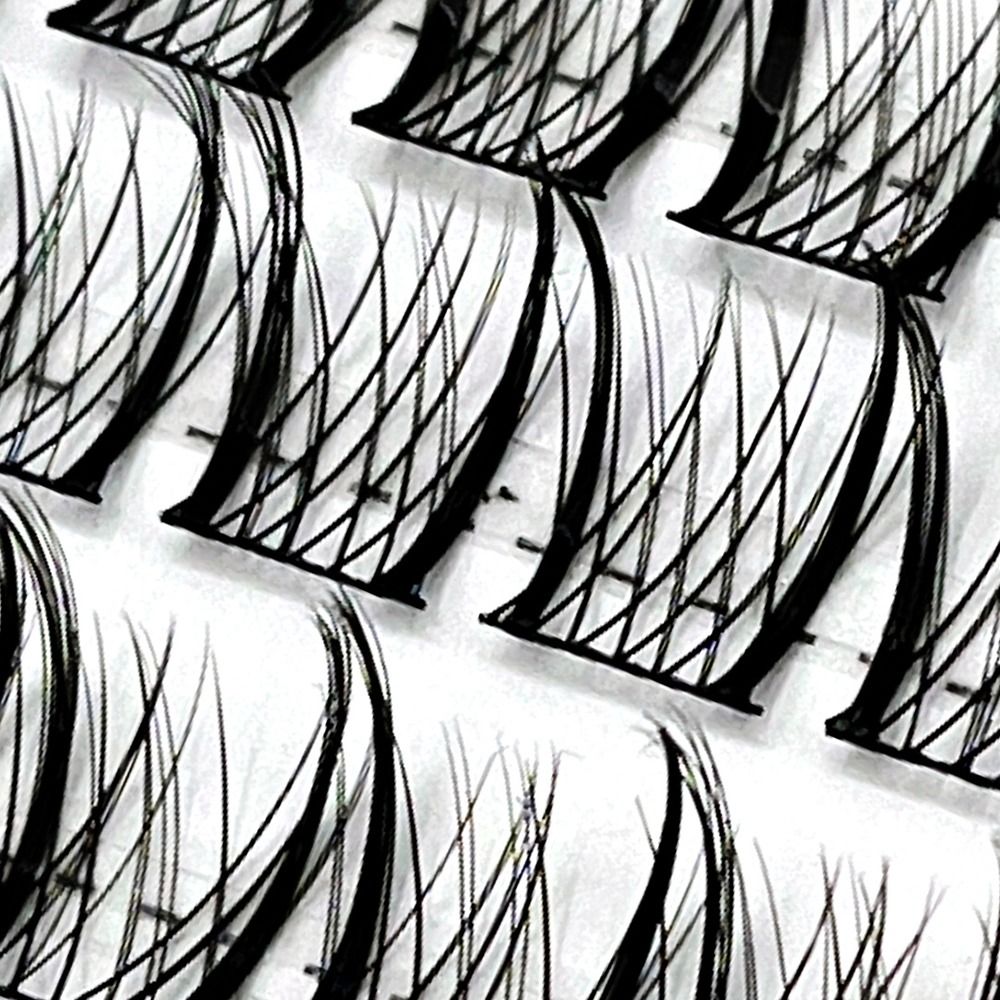 10 rows Mix Style Individual Lashes Little Devil Lashes Sweet Spicy Sunflower Superfine False Eyelashes