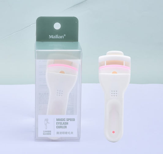 Creamy white instant curve eyelashes curler