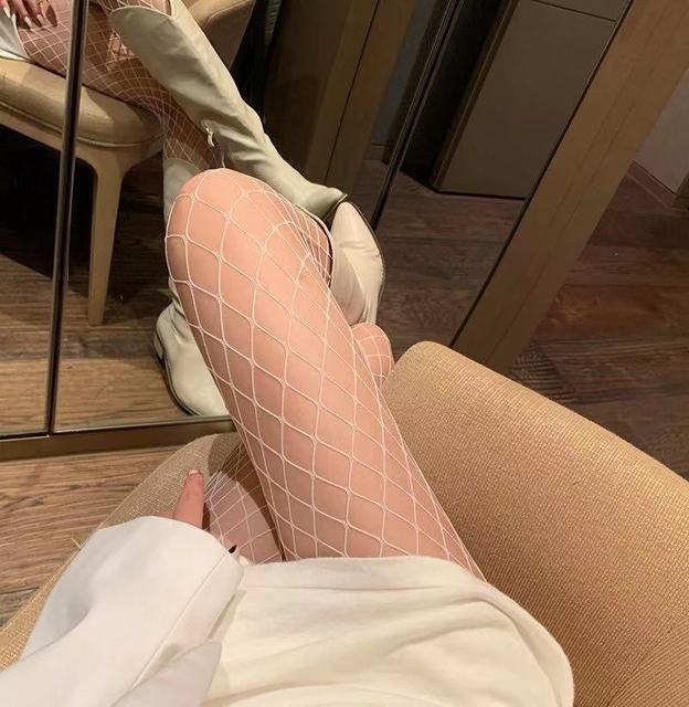 Women Long Sexy Fishnet Stockings Fish Net Pantyhose Mesh Nylon Tights Lingerie Skin Thigh High Stocking Hosiery