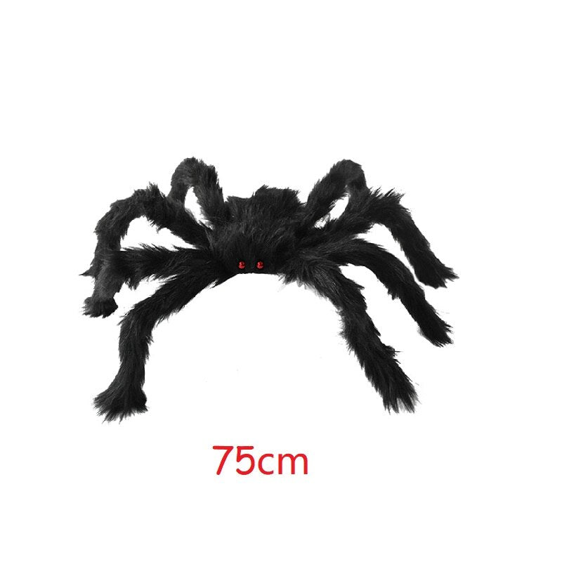 200 cm Halloween Hanging Decoration Horror Giant SPIDER Decor House Haunted Outdoor Yard Halloween Spider Decor for Home Party