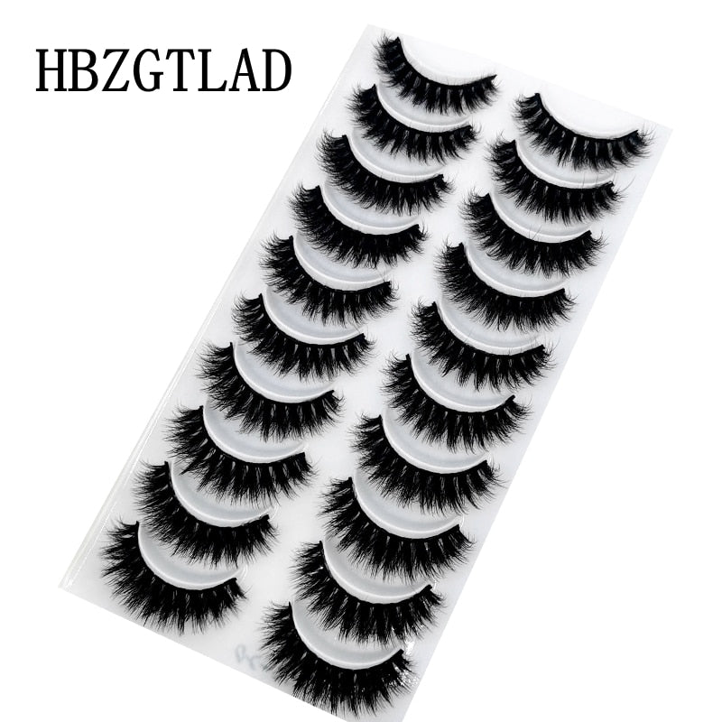 41 Styles 10 pairs natural long 3D mink false eyelashes fake lashes makeup kit Mink Lashes extension eye lashes short eyelashes