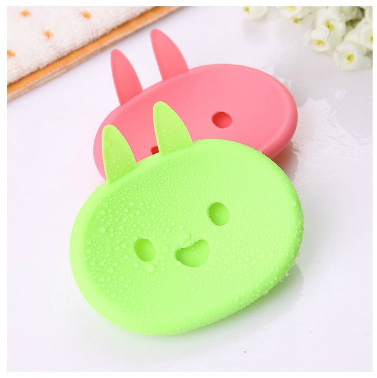 2PCS Suction Cup Soap dish For bathroom Kitchen Shower Portable Leaf Soap Holder Plastic accessories