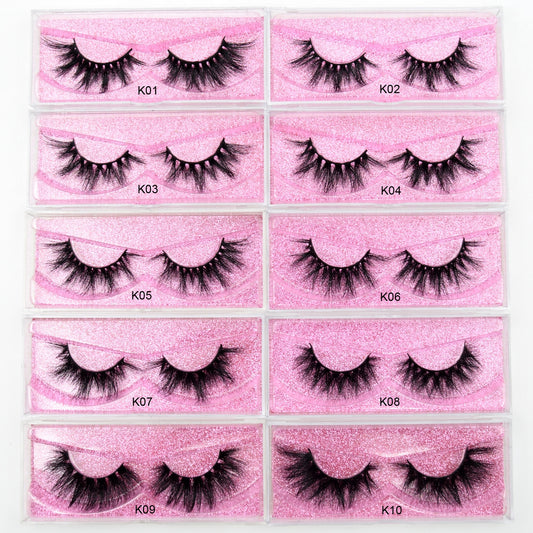 5D Mink Eyelashes Handmade Full Strip Lashes Cruelty Free Mink Lashes Dramatic 3d lashes cilios