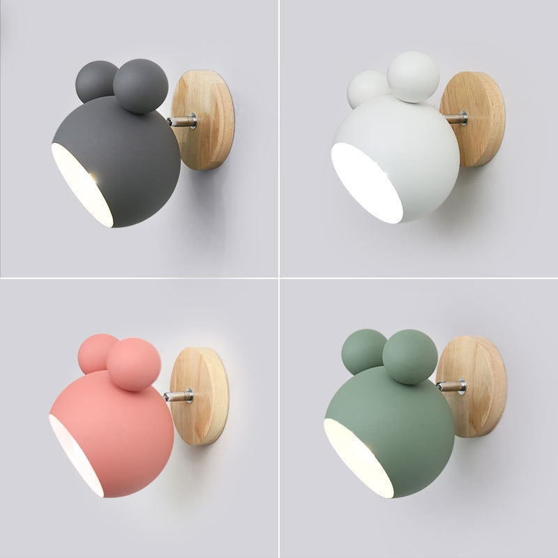 Creativity Nordic Pendant Light Wall Lamp Two Styles Modern Home Children&#39;s Room Bedroom Study Cafe Table Light