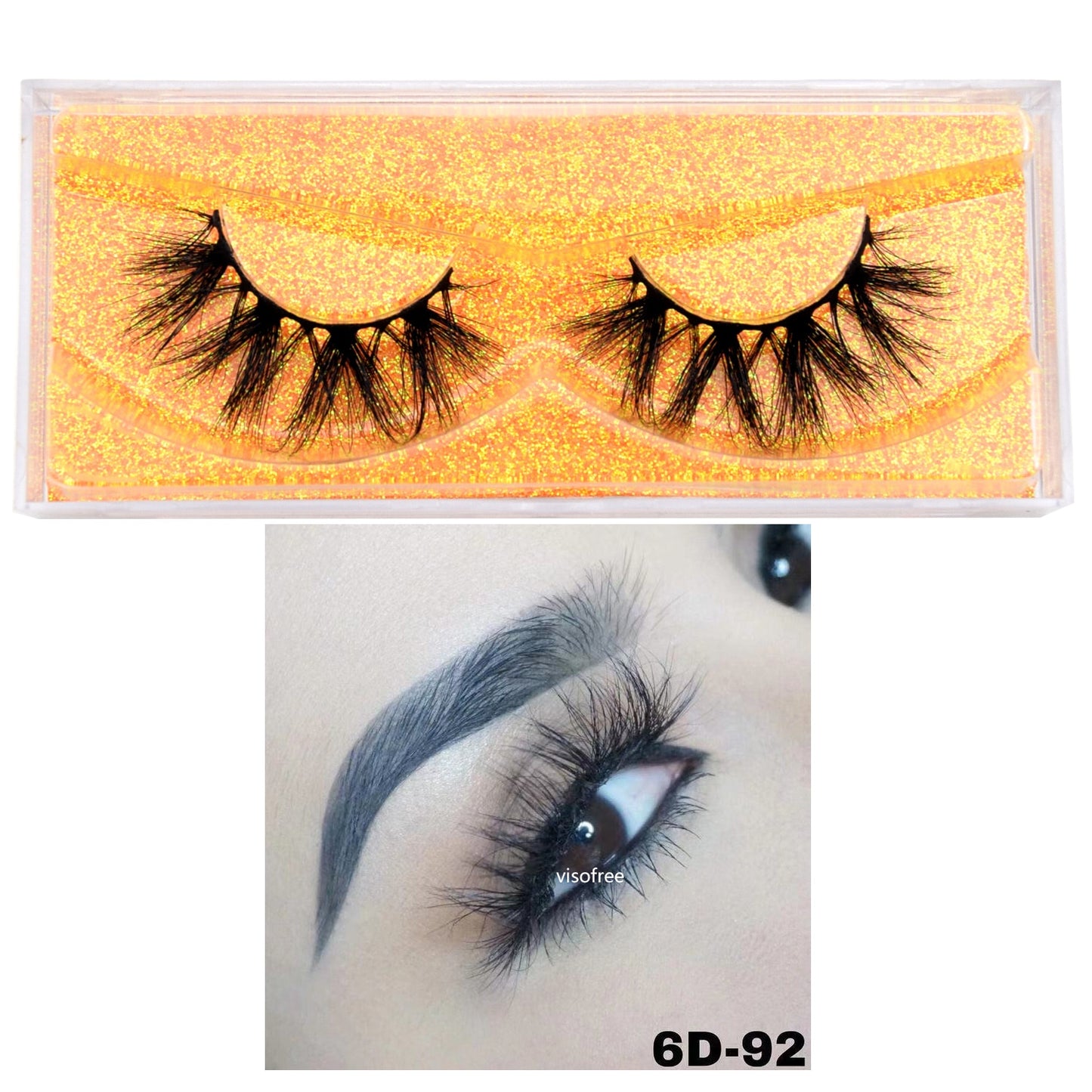 5D Mink Long Lasting Lashes Natural Dramatic Volume Extension Thick Long 3D False Eyelashes