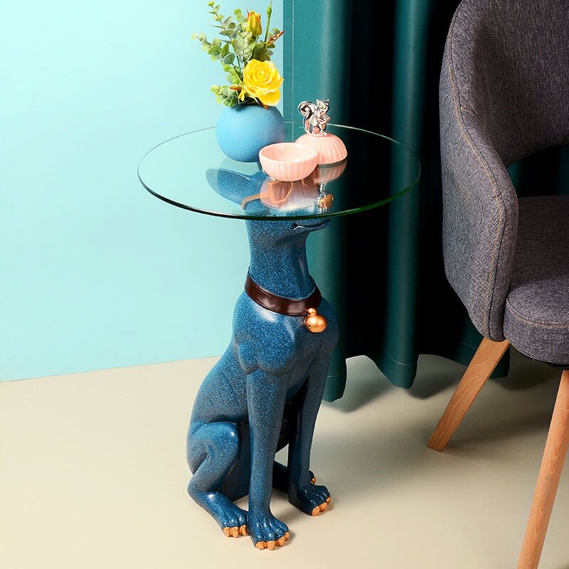 Nordic Home Decor Statue Sculpture Doberman Originality Figurines Living Room Decoration Statue Sculpture Gift Sculpture