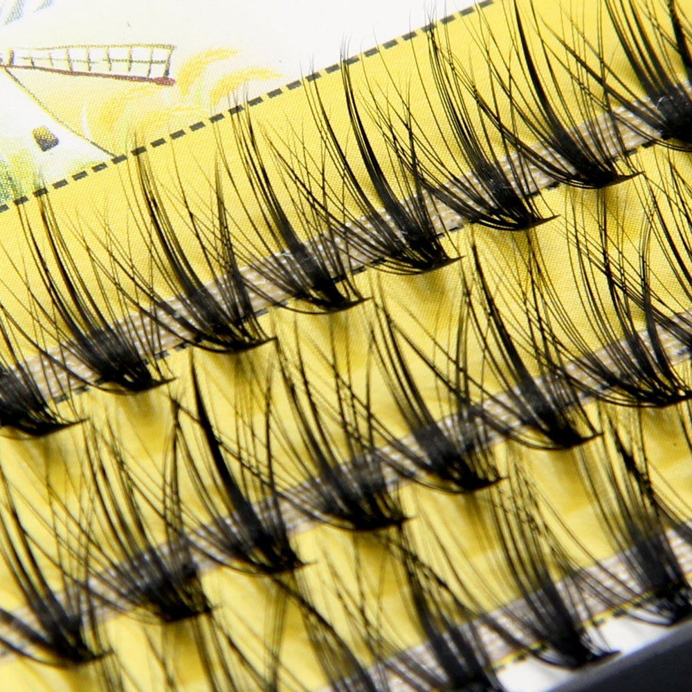 20D/30D Mink Super Cluster Eyelash Extension Natural 3D Volume Faux Individual Lashes
