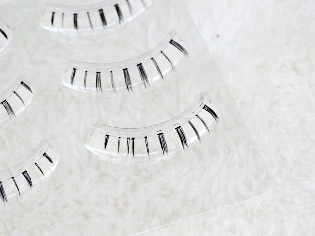 Japanese False Eyelashes Highend Sharpened Lower Eyelashes Devil Eye Makeup Natural Nude Makeup With Realistic Eyelashes