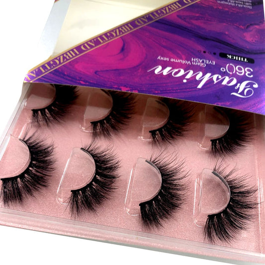 False Eyelash 3D Mink Lash 100% Cruelty Free Lashes Cilios Dramatic Reusable Natural Eyelashes Fake Lashes