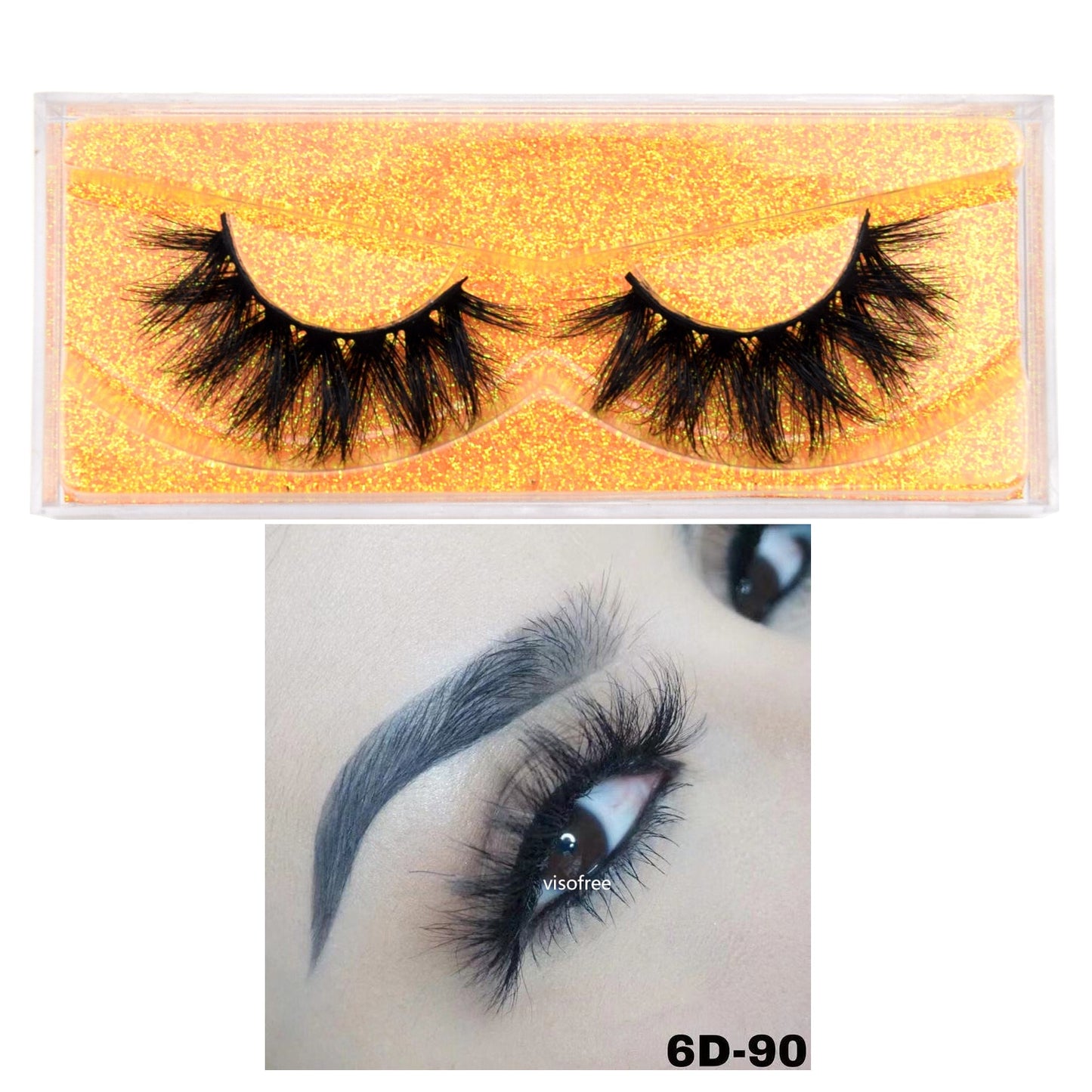 5D Mink Long Lasting Lashes Natural Dramatic Volume Extension Thick Long 3D False Eyelashes