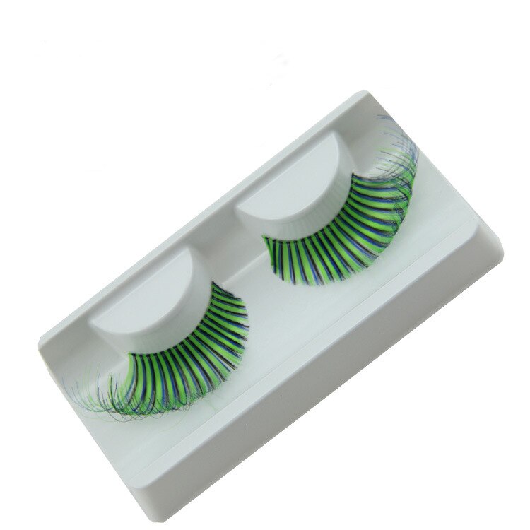 Colored Mink Eyelashes 25mm Lashes Fluffy Messy 3D False Eyelashes Dramatic Long Natural Mink fake Lashes
