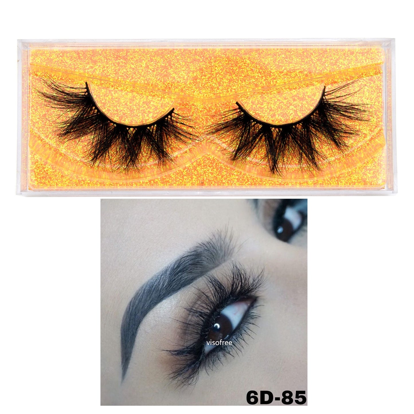 5D Mink Long Lasting Lashes Natural Dramatic Volume Extension Thick Long 3D False Eyelashes