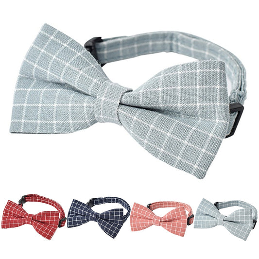 1PC Pet Puppy Dogs Adjustable Bow Tie Collar Necktie Bowknot Holiday Wedding Decoration Accessories