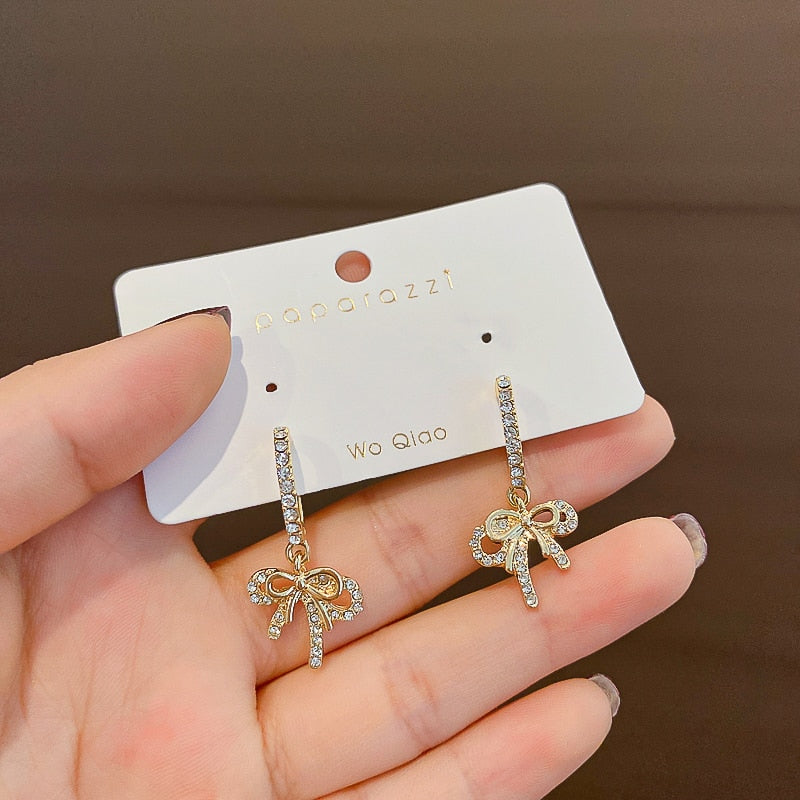 Cute Gold Color Butterfly Earring Jewelry