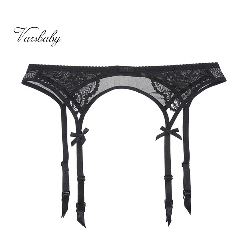 Women Sexy Lace Suspender Garter Belt for Thigh High Stockings