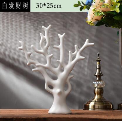 Simple Modern Ceramic Figurines Livingroom Ornament Home Furnishing Decoration Crafts Office Ceramic