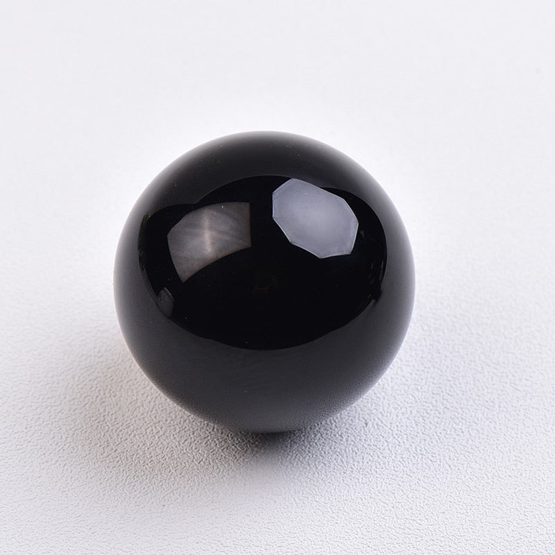 1PC Natural Dream Amethyst Ball Polished Globe Massaging Ball Reiki Healing Stone Home Decoration