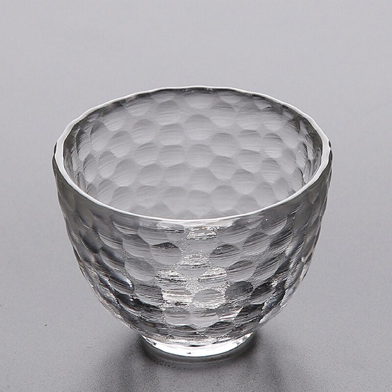 Japanese Style Fine Glass Cup Kung Fu Tea Cup Made Of Heat-resistant Glass 2021 New Hot Sale Office Kitchen Accessories