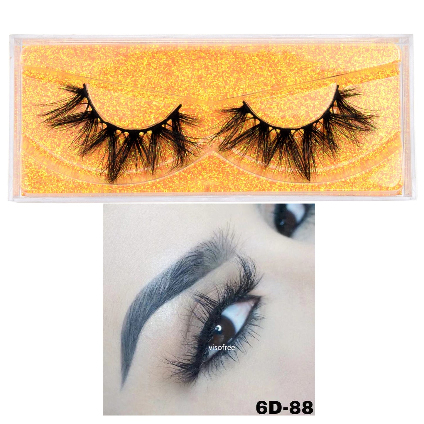 5D Mink Long Lasting Lashes Natural Dramatic Volume Extension Thick Long 3D False Eyelashes