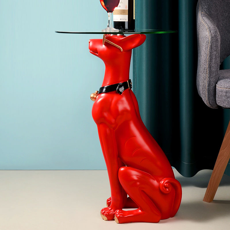Nordic Home Decor Statue Sculpture Doberman Originality Figurines Living Room Decoration Statue Sculpture Gift Sculpture