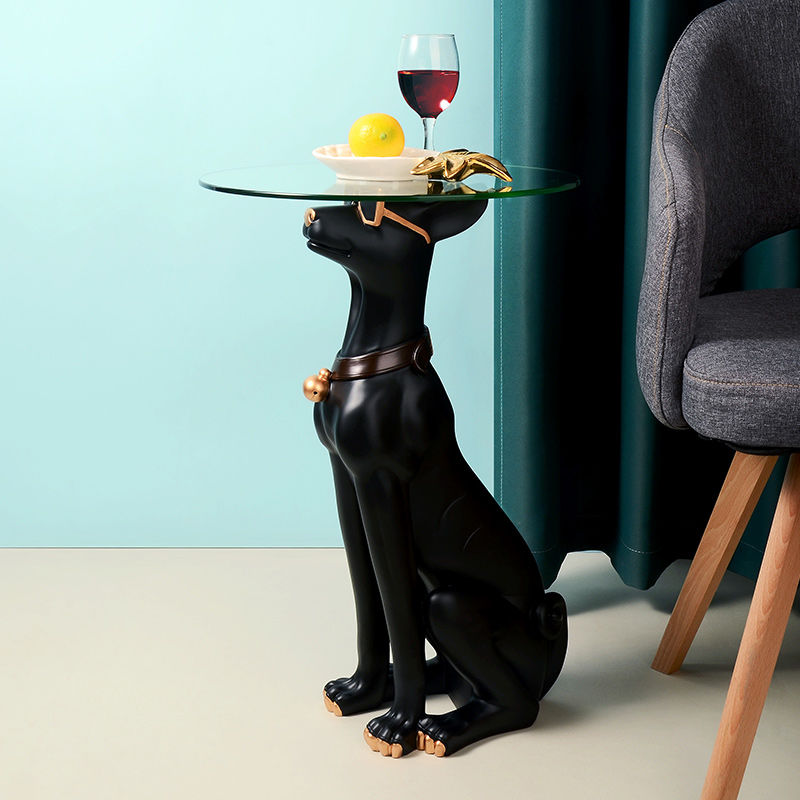 Nordic Home Decor Statue Sculpture Doberman Originality Figurines Living Room Decoration Statue Sculpture Gift Sculpture
