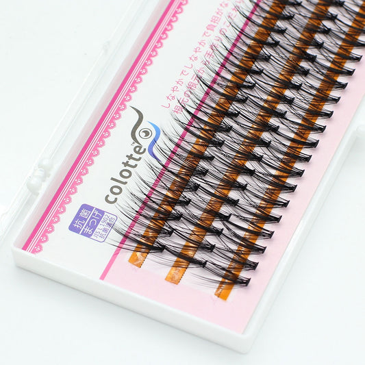 Natural Individual Cluster EyeLashes 3D Volume Grafting Fake False Mink Eyelash Extension Lash
