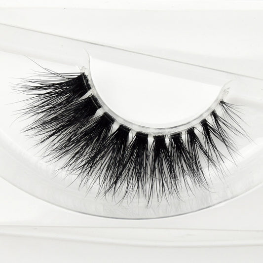 Mink Lashes 3D Eyelashes Invisible Band Natural Black False Eyelash Full Strip cilios posticos Reusable