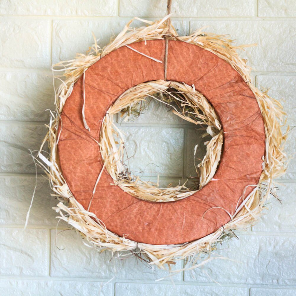 Handmade Spring Summer Wreath Door Home Decoration Accessories Home Wreath Easter Eggs Wreath Wedding Party Craft Decor