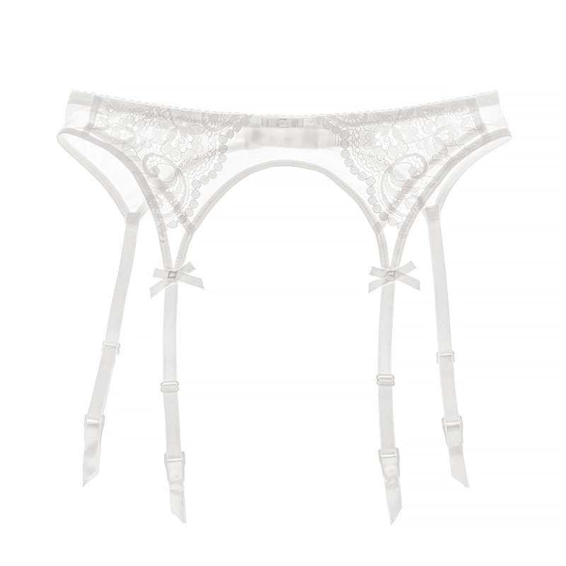Women Sexy Lace Suspender Garter Belt for Thigh High Stockings