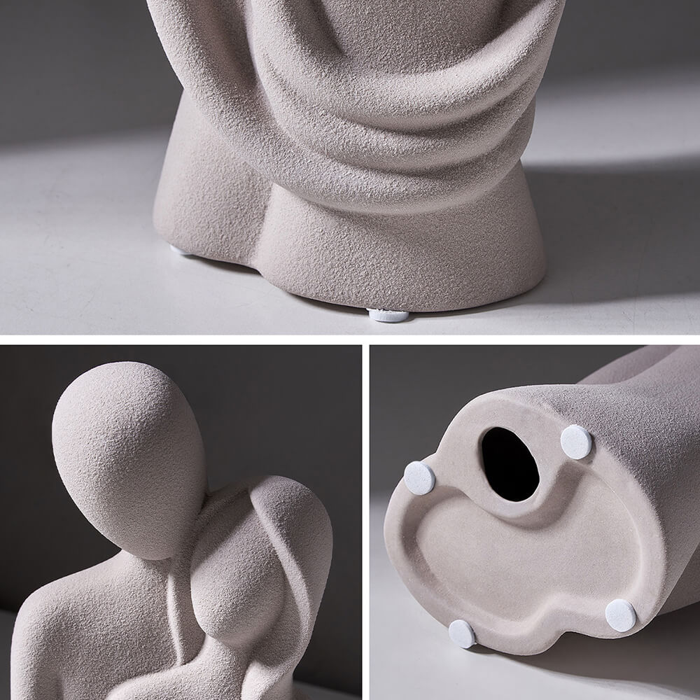 Abstract Sculpture Figurines for Interior Home Decoration Accessories Modern Decorative Figures House Decoration Office Decor