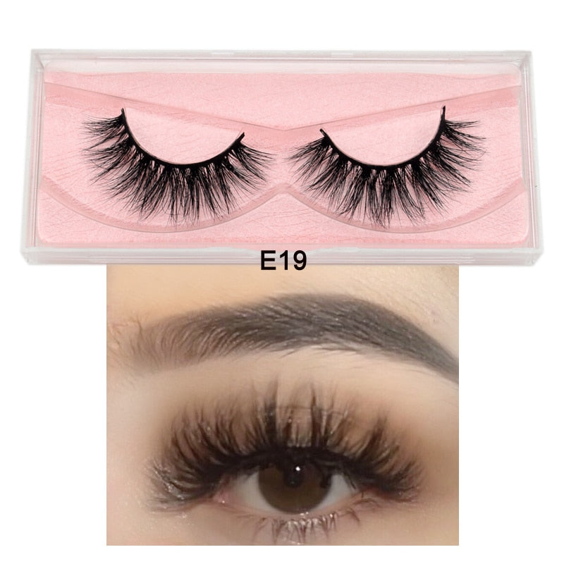 5D Mink Long Lasting Lashes Natural Dramatic Volume Extension Thick Long 3D False Eyelashes